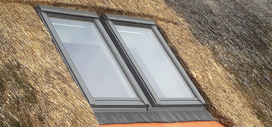 VELUX dakraam rietdak